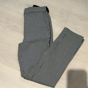 ZARA houndstooth checkered trouser leggings
